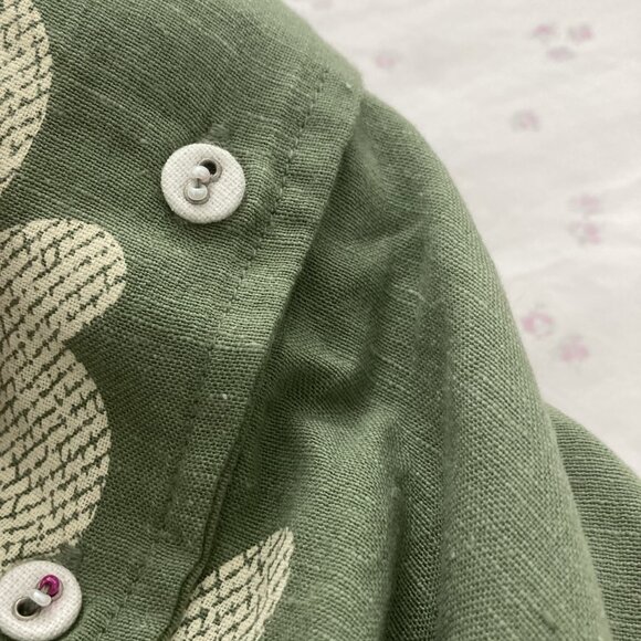 100% cotton comfortable Indian Green summer Cotton Dress - Picture 4 of 4